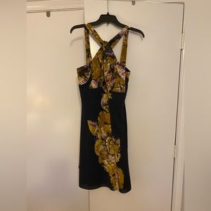 Cute Summer dress fully lined, fits Aline skirt can be dressed up or down